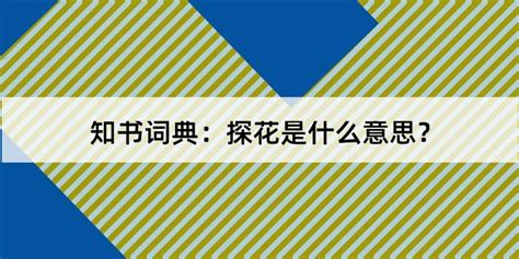 探花蜂蝶意思|“探花”有哪几种常见意思？作为热门网络用语时，它有何特殊含义？